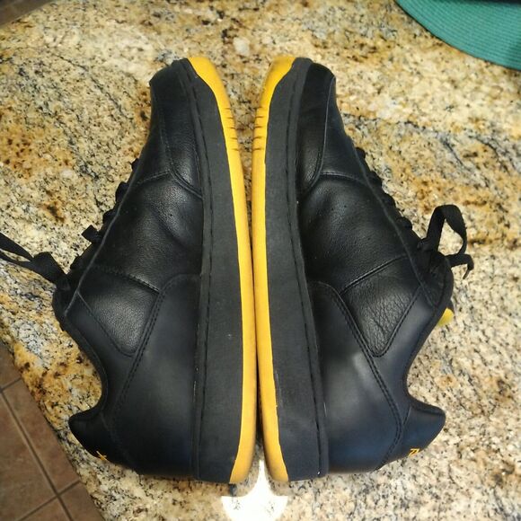 Rare Reebok Pittsburgh Steelers NFL Official Shoes 12 Shoes Black Yellow main image 10
